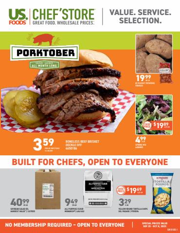 Chef'Store catalogue in Phoenix AZ | Chef'Store weekly ad | 9/25/2023 - 10/8/2023
