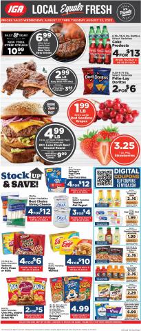 Grocery & Drug offers in Smyrna GA | Weekly Ad IGA in IGA | 8/17/2022 - 8/23/2022