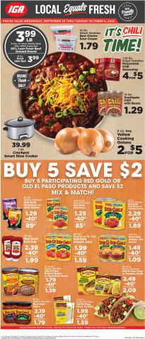 Grocery & Drug offers in Lawrenceville GA | Weekly Ad IGA in IGA | 9/28/2022 - 10/4/2022