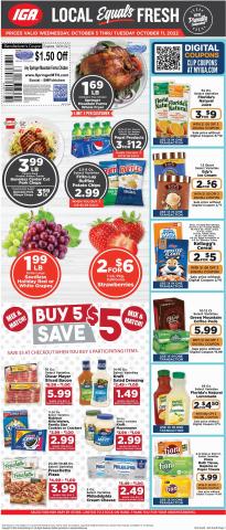 Grocery & Drug offers in Duluth GA | Weekly Ad IGA in IGA | 10/5/2022 - 10/11/2022
