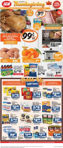 Grocery & Drug offers in Westlake OH | Weekly Ad IGA in IGA | 11/16/2022 - 11/29/2022