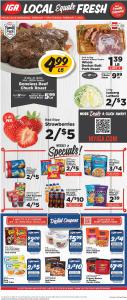 Offer on page 5 of the Weekly Ad IGA catalog of IGA