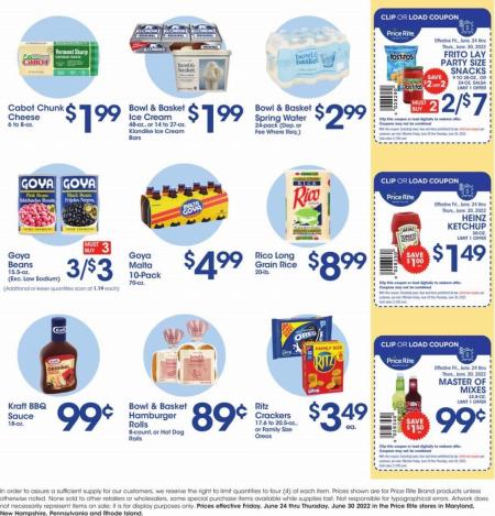 Price Rite catalogue in Baltimore MD | Weekly Ad | 6/27/2022 - 6/30/2022
