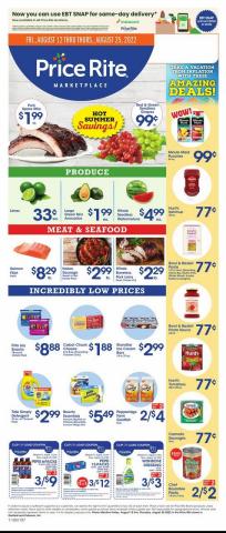 Grocery & Drug offers in Cherry Hill NJ | Weekly Ad in Price Rite | 8/12/2022 - 8/25/2022