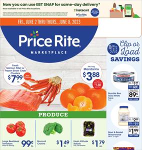 Offer on page 2 of the Weekly Ads Price Rite catalog of Price Rite