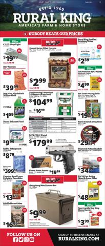 Rural King catalogue in East Saint Louis IL | Rural King Weekly add | 7/28/2022 - 8/10/2022