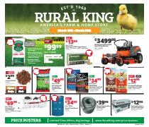 Rural King catalogue in Columbus IN | Encarte Rural King | 3/15/2023 - 3/29/2023