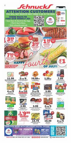 Grocery & Drug offers in Florissant MO | Weekly Print Ad in Schnucks | 6/29/2022 - 7/5/2022