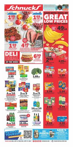 Grocery & Drug offers in Bridgeton MO | Weekly Print Ad in Schnucks | 9/21/2022 - 9/27/2022