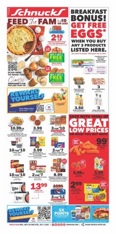 Grocery & Drug offers in Springfield IL | Weekly Print Ad in Schnucks | 9/28/2022 - 10/4/2022