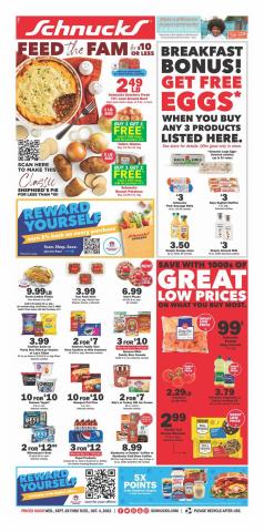 Grocery & Drug offers in Saint Louis MO | Weekly Print Ad in Schnucks | 9/28/2022 - 10/4/2022