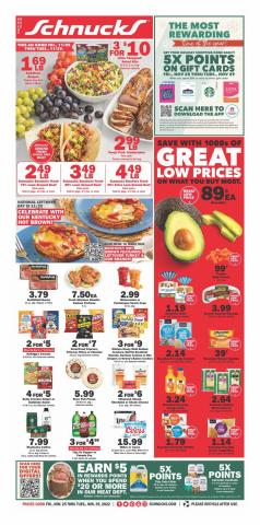 Offer on page 2 of the Weekly Print Ad catalog of Schnucks
