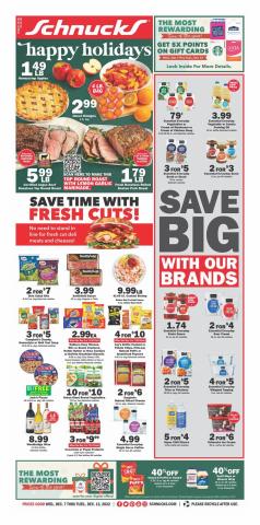 Grocery & Drug offers in Bloomington IL | Weekly Print Ad in Schnucks | 12/7/2022 - 12/13/2022