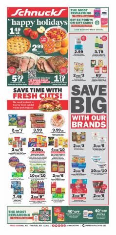 Grocery & Drug offers in Chesterfield MO | Weekly Print Ad in Schnucks | 12/7/2022 - 12/13/2022