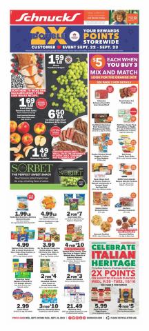 Schnucks catalogue in Saint Peters MO | Weekly Print Ad | 9/20/2023 - 9/26/2023