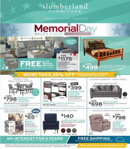 Home & Furniture offers in Saint Charles MO | Weekly Ad in Slumberland Furniture | 5/8/2022 - 5/21/2022