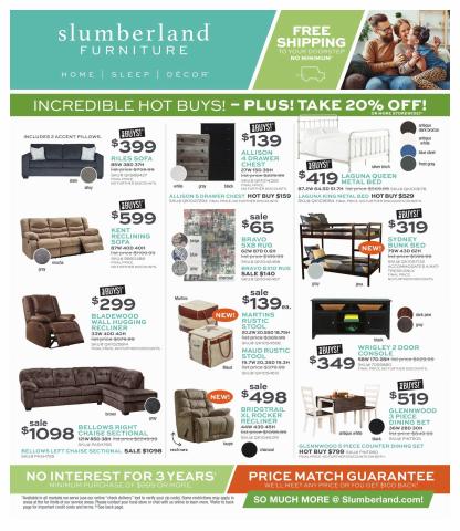 Slumberland Furniture catalogue in Topeka KS | Weekly Ad | 9/25/2022 - 10/1/2022