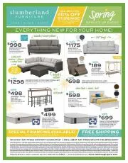 Offer on page 2 of the Weekly Ad catalog of Slumberland Furniture