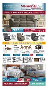 Home & Furniture offers in Decatur IL | Weekly Ad in Slumberland Furniture | 5/21/2023 - 6/3/2023