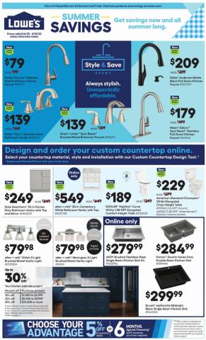 Tools & Hardware offers in Fayetteville AR | Weekly Ad in Lowe's | 8/4/2022 - 8/10/2022