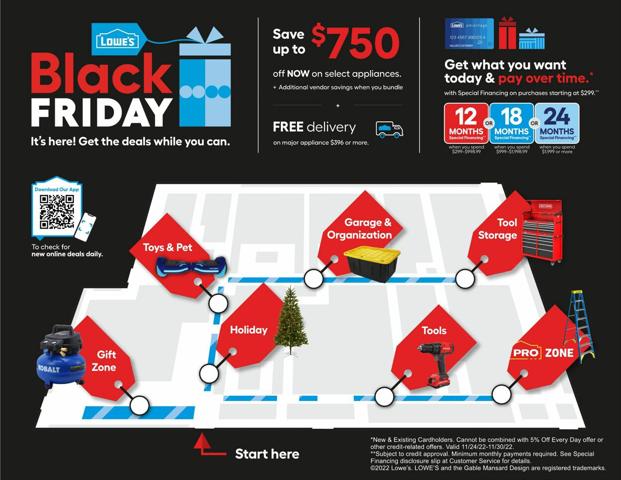 Tools & Hardware offers in Cicero IL | Lowe's flyer in Lowe's | 11/24/2022 - 11/30/2022