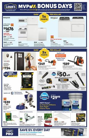 Lowe's catalogue in Forsyth IL | Lowe's flyer | 3/20/2023 - 3/31/2023