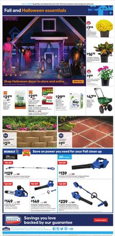 Lowe's catalogue in Chicago IL | Weekly add Lowe's | 9/14/2023 - 9/27/2023