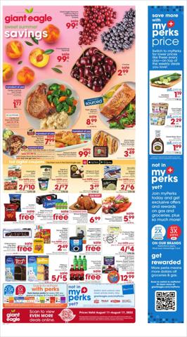 Giant Eagle catalogue in Newark OH | Giant Eagle Weekly ad | 8/11/2022 - 8/17/2022