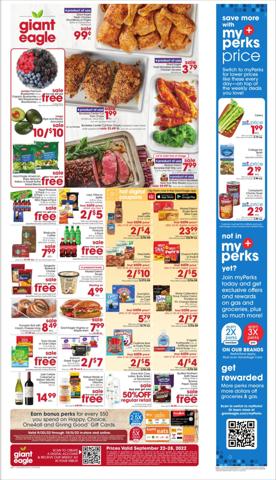 Giant Eagle catalogue in Westlake OH | Giant Eagle Weekly ad | 9/22/2022 - 9/28/2022