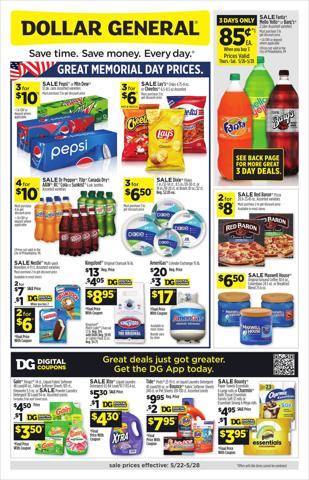 Dollar General catalogue in Eau Claire WI | Dollar General Weekly ad | 5/22/2022 - 5/28/2022