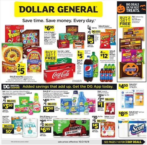 Discount Stores offers in Centreville VA | Dollar General flyer in Dollar General | 10/2/2022 - 10/8/2022
