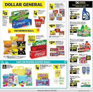 Discount Stores offers in Ridgewood NY | Dollar General flyer in Dollar General | 3/19/2023 - 3/25/2023