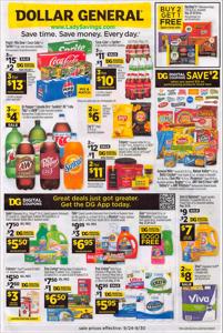 Discount Stores offers in Minneapolis MN | Weekly Ads Dollar General in Dollar General | 9/24/2023 - 9/30/2023