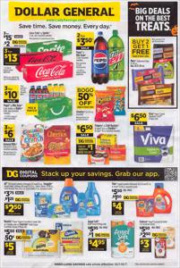 Discount Stores offers in Cartersville GA | Weekly Ads Dollar General in Dollar General | 10/1/2023 - 10/7/2023