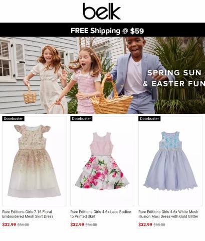 Belk catalogue | Spring Sun & Easter Fun | 3/13/2023 - 4/9/2023