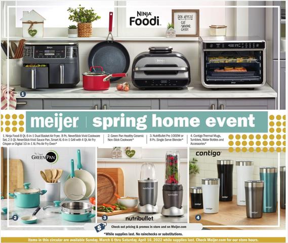 Meijer catalogue in Adrian MI | Meijer flyer | 3/6/2022 - 4/16/2022