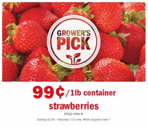 Discount Stores offers in Monroe OH | Growers Pick in Meijer | 6/26/2022 - 7/2/2022