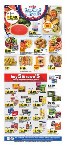 Discount Stores offers in Chicago IL | Weekly Ad in Meijer | 6/26/2022 - 7/2/2022