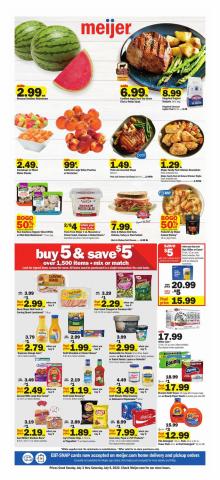 Meijer catalogue in Springfield OH | Weekly Ad | 7/3/2022 - 7/9/2022
