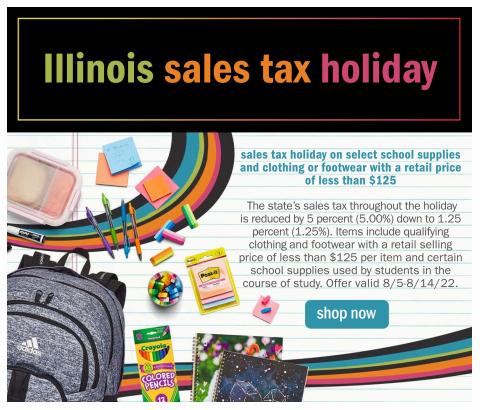 Meijer catalogue in Indianapolis IN | Illinois Tax Holiday Ad | 8/5/2022 - 8/14/2022