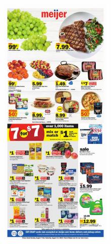 Meijer catalogue in Cicero IL | Weekly Ad | 8/7/2022 - 8/13/2022