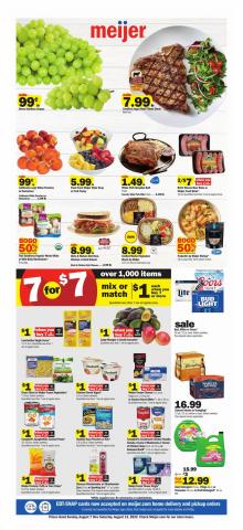Meijer catalogue in Indianapolis IN | Weekly Ad | 8/7/2022 - 8/13/2022