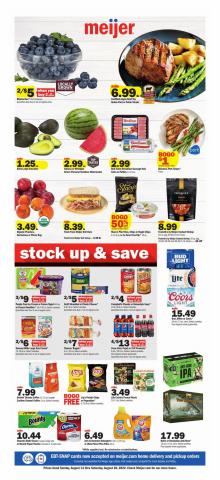 Discount Stores offers in Naperville IL | Weekly Ad in Meijer | 8/14/2022 - 8/20/2022