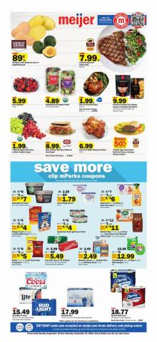 Discount Stores offers in Evanston IL | Weekly Ad in Meijer | 9/18/2022 - 9/24/2022