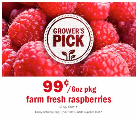 Discount Stores offers in Des Plaines IL | Grower's Pick in Meijer | 9/30/2022 - 10/1/2022