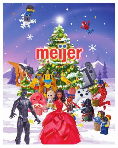 Offer on page 2 of the Holiday Toy Book catalog of Meijer