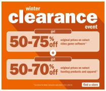 Discount Stores offers in Joliet IL | GM Winter Clearance in Meijer | 1/22/2023 - 1/28/2023