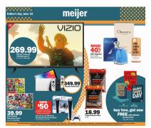 Offer on page 3 of the Fathers Day Ad catalog of Meijer
