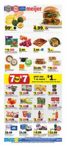 Offer on page 6 of the Weekly Ad catalog of Meijer