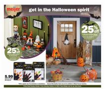 Meijer catalogue in Lansing MI | Halloween Ad | 10/1/2023 - 10/14/2023